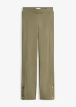 Damen bonprix Hosen|Bekleidung·Kleider|Jersey-Hose aus Punto di Roma