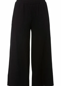 Clearance Jersey-Hose aus Rippe mit Bequembund Damen Bekleidung·Kleider|Hosen