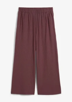 Clearance Jersey-Hose aus Rippe mit Bequembund Damen Hosen|Bekleidung·Kleider