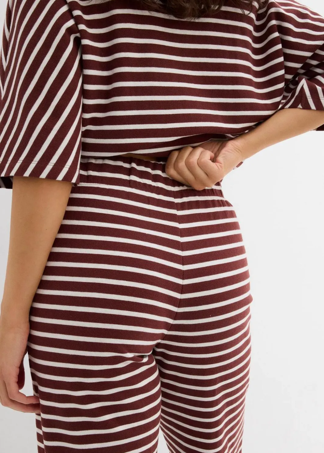 Hot Jersey-Hose aus strukturierter Baumwolle Damen Bekleidung·Kleider|Hosen