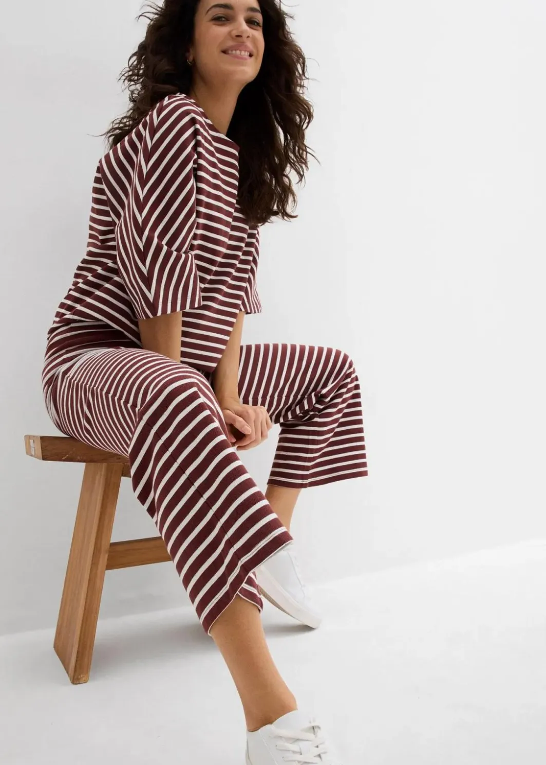 Hot Jersey-Hose aus strukturierter Baumwolle Damen Bekleidung·Kleider|Hosen