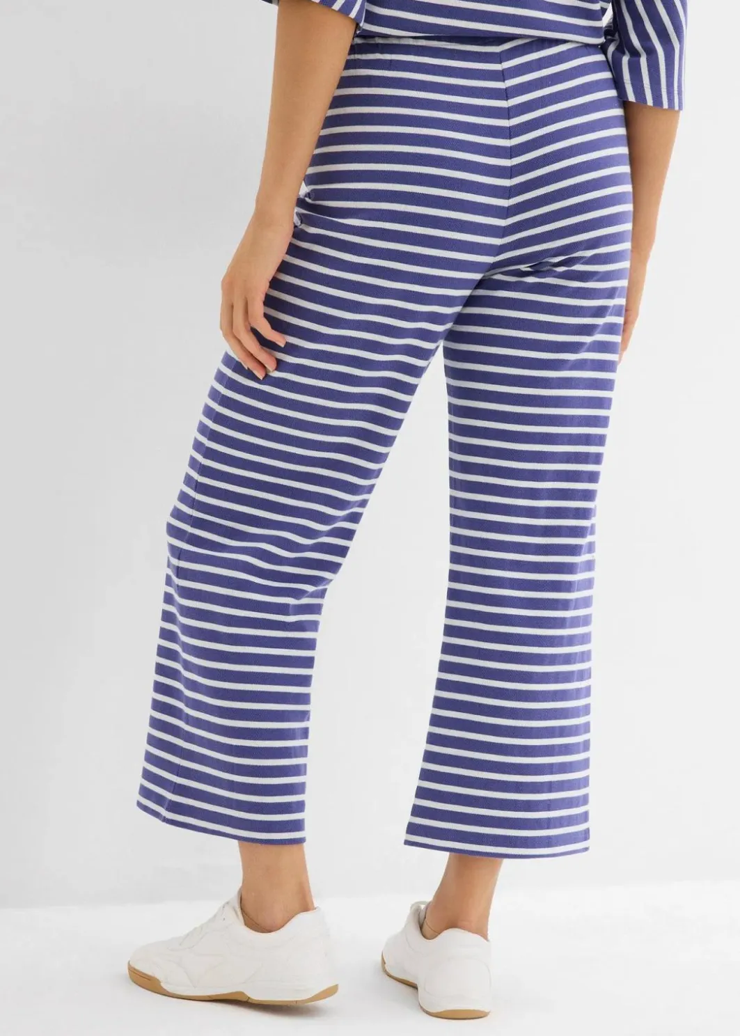 Jersey-Hose aus strukturierter Baumwolle Damen Hosen|Bekleidung·Kleider