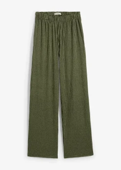 Damen bonprix Bekleidung·Kleider|Hosen|Jersey-Hose aus strukturiertem Crêpe