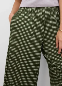 Damen bonprix Bekleidung·Kleider|Hosen|Jersey-Hose aus strukturiertem Crêpe