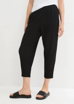 Damen bonprix Bekleidung·Kleider|Hosen|Jersey-Hose aus Strukturmaterial