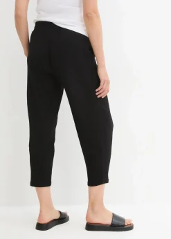 Damen bonprix Bekleidung·Kleider|Hosen|Jersey-Hose aus Strukturmaterial