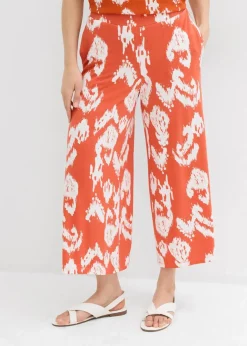 Online Jersey-Hose aus Viskose-Mix Damen Bekleidung·Kleider|Zweiteiler & Sets