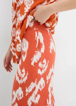 Online Jersey-Hose aus Viskose-Mix Damen Bekleidung·Kleider|Zweiteiler & Sets