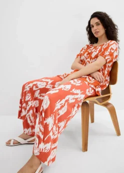 Online Jersey-Hose aus Viskose-Mix Damen Bekleidung·Kleider|Zweiteiler & Sets