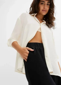 Damen bonprix Bekleidung·Kleider|Hosen|Jerseyhose mit Bequembund