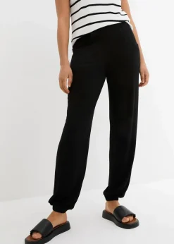 Damen bonprix Bekleidung·Kleider|Hosen|Jersey-Hose mit Bequembund