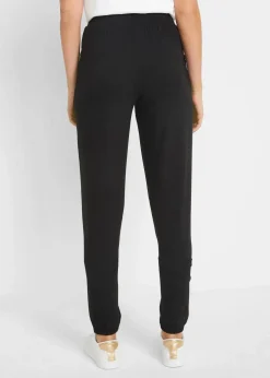 Damen bonprix Bekleidung·Kleider|Hosen|Jersey-Hose mit Bequembund