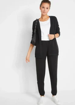 Damen bonprix Bekleidung·Kleider|Hosen|Jersey-Hose mit Bequembund