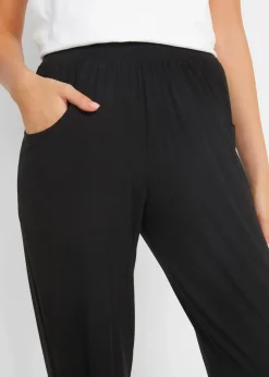 Damen bonprix Bekleidung·Kleider|Hosen|Jersey-Hose mit Bequembund