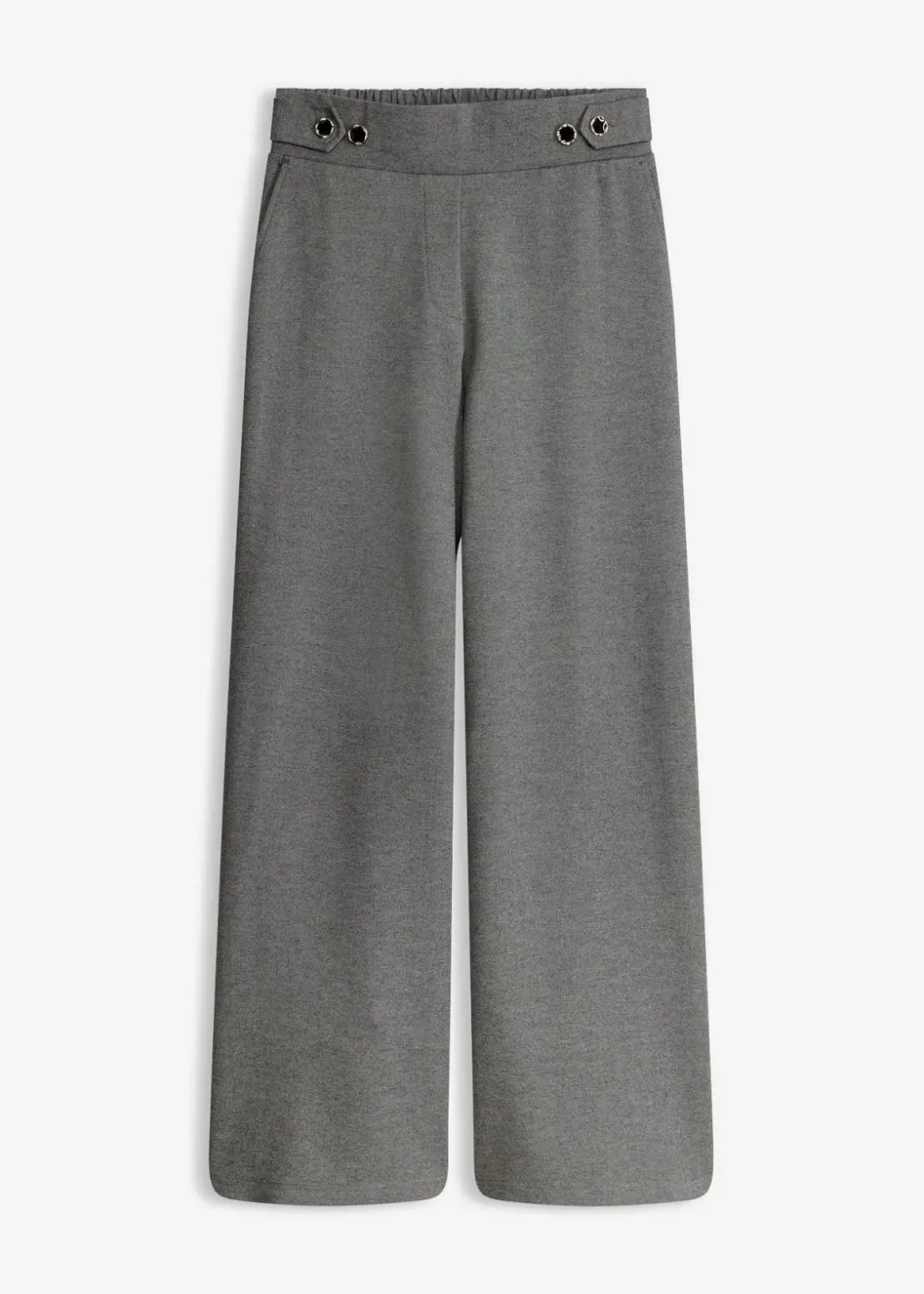 Clearance Jersey-Hose mit dekorativem Riegel Damen Bekleidung·Kleider|Hosen