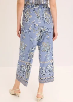 Hot Jersey-Hose mit Paisleydruck Damen Hosen