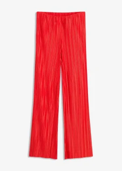 Damen bonprix Hosen|Bekleidung·Kleider|Jersey-Hose mit Plissee