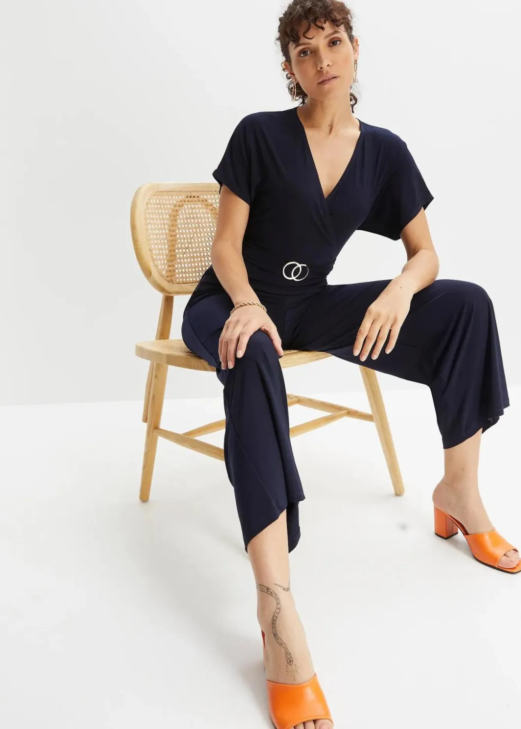 Damen bonprix Bekleidung·Homewear|Jumpsuits|Jersey-Jumpsuit