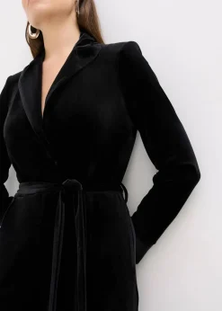 Damen bonprix Bekleidung·Homewear|Jumpsuits|Jersey-Jumpsuit aus fließendem Samt