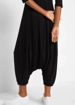 Damen bonprix Bekleidung·Homewear|Jumpsuits|Jersey-Jumpsuit aus fließendem Viskose-Mix