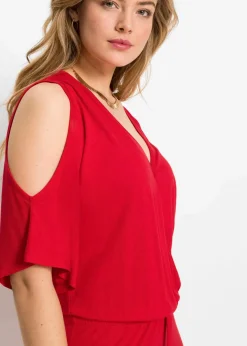 New Jersey-Jumpsuit aus fließender Viskose Damen Jumpsuits|Bekleidung·Homewear