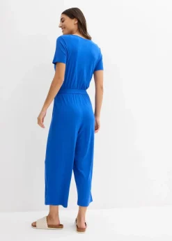 Damen bonprix Jumpsuits|Bekleidung·Homewear|Jersey-Jumpsuit aus Viskose-Mix