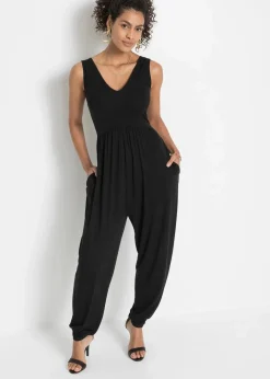 New Jersey-Jumpsuit aus Viskose-Mix Damen Jumpsuits