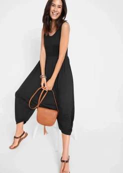 Damen bonprix Bekleidung·Homewear|Jumpsuits|Jersey-Jumpsuit aus Viskose-Mix