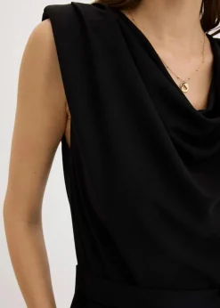 Hot Jersey-Jumpsuit mit Schulterpolster Damen Bekleidung·Homewear|Jumpsuits