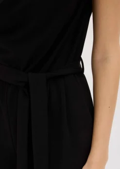 Hot Jersey-Jumpsuit mit Schulterpolster Damen Bekleidung·Homewear|Jumpsuits