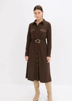 Damen bonprix Kleider|Bekleidung·Pullover & Strickjacken|Jerseykleid
