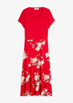 Damen bonprix Kleider|Kurzgrößen|Jerseykleid