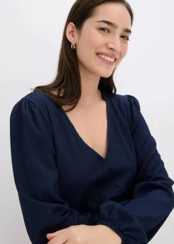 Damen bonprix Kleider|Bekleidung·Pullover & Strickjacken|Jerseykleid