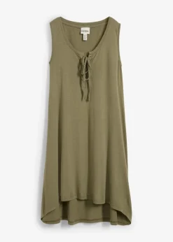 Jerseykleid mit Schnürung Damen Kleider