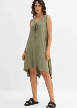 Jerseykleid mit Schnürung Damen Kleider