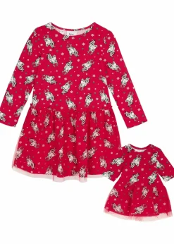 Kinder bonprix Mädchen 2-8 Jahre·Nachhaltigere Materialien|Mädchen 9-16 Jahre·Nachhaltigere Materialien|Jerseykleid + Puppenkleid