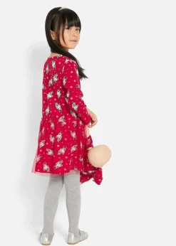 Kinder bonprix Mädchen 2-8 Jahre·Nachhaltigere Materialien|Mädchen 9-16 Jahre·Nachhaltigere Materialien|Jerseykleid + Puppenkleid