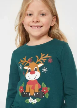 Clearance Jerseykleid + Puppenkleid aus reiner Bio-Baumwolle (2-tlg. Set) Kinder Mädchen 2-8 Jahre·Nachhaltigere Materialien|Mädchen 9-16 Jahre·Nachhaltigere Materialien