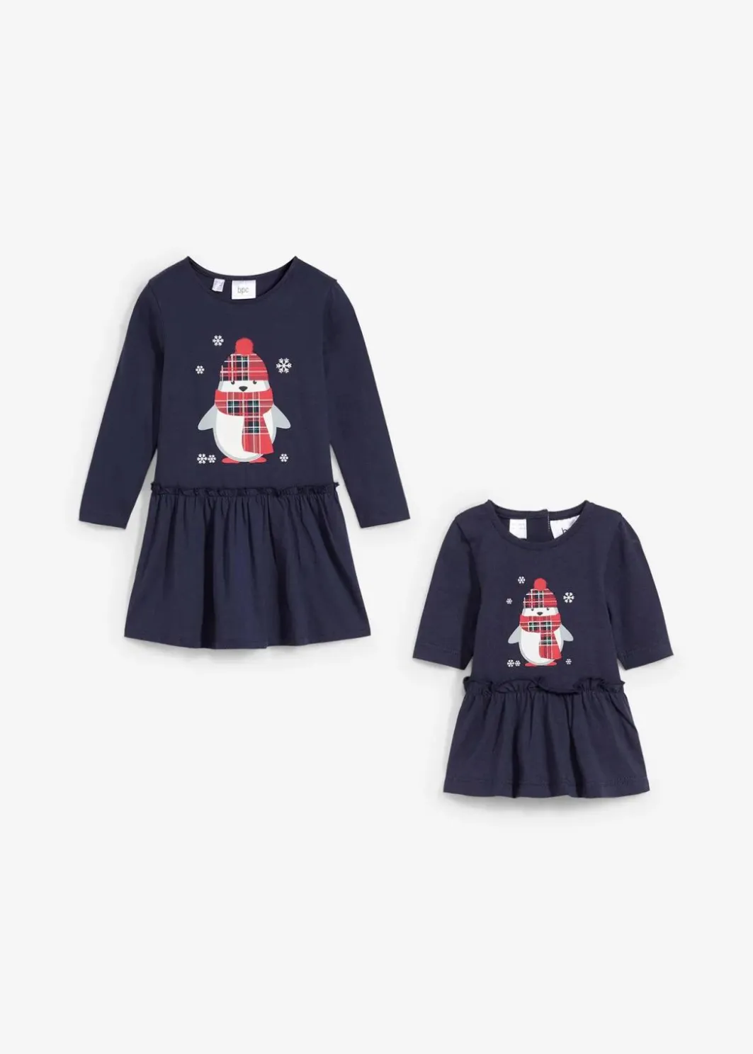 New Jerseykleid + Puppenkleid aus reiner Bio-Baumwolle (2-tlg. Set) Kinder Mädchen 2-8 Jahre·Kleider & Röcke|Mädchen 2-8 Jahre·Nachhaltigere Materialien