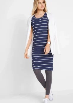 Sale Jerseykleid aus Baumwolle mit Stretch Damen Basics|Kleider