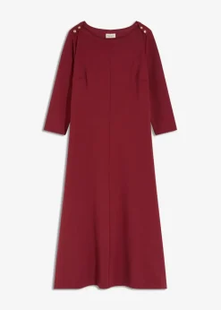Damen bonprix Kleider|Jerseykleid aus bequemen Punto di Roma