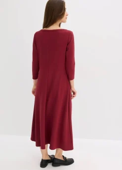 Damen bonprix Kleider|Jerseykleid aus bequemen Punto di Roma