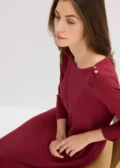 Damen bonprix Kleider|Jerseykleid aus bequemen Punto di Roma