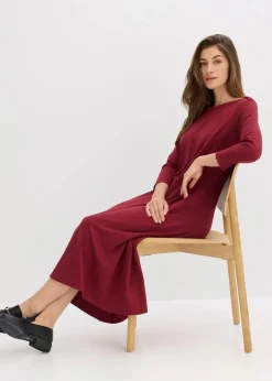 Damen bonprix Kleider|Jerseykleid aus bequemen Punto di Roma