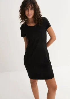 Outlet Jerseykleid aus Bio-Baumwolle mit Stretch Damen Bekleidung·Röcke|Bekleidung·Pullover & Strickjacken