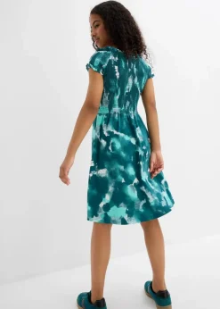 Kinder bonprix Mädchen 9-16 Jahre·Kleider & Jumpsuits|Mädchen 2-8 Jahre·Nachhaltigere Materialien|Jerseykleid aus elastischem Bio-Baumwoll-Mix