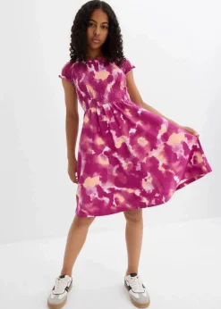 Kinder bonprix Mädchen 2-8 Jahre·Nachhaltigere Materialien|Mädchen 9-16 Jahre·Nachhaltigere Materialien|Jerseykleid aus elastischem Bio-Baumwoll-Mix
