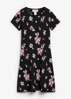 Clearance Jerseykleid aus elastischem Bio-Baumwoll-Mix Kinder Mädchen 9-16 Jahre·Kleider & Jumpsuits|Mädchen 2-8 Jahre·Nachhaltigere Materialien