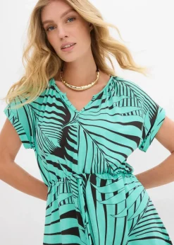 Damen bonprix Nachhaltigere Materialien|Kleider|Jerseykleid aus fließendem Viskose-Mix