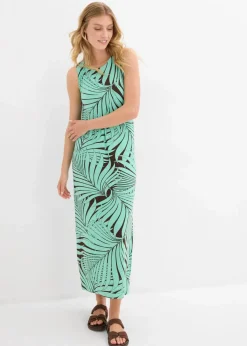 Sale Jerseykleid aus fließendem Viskose-Mix Damen Kleider|Bekleidung·Pullover & Strickjacken